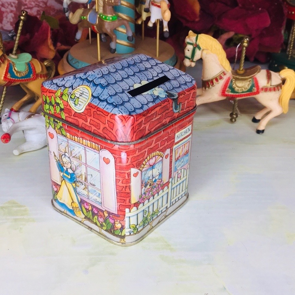 Vintage 80s Enesco  Christmas Carousel Set - Picture 10 of 14